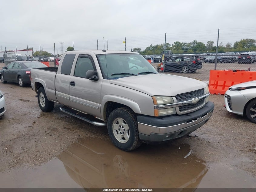 2005 CHEVROLET SILVERADO 1500 LS | 1GCEK19T85E203294 | UPCARS
