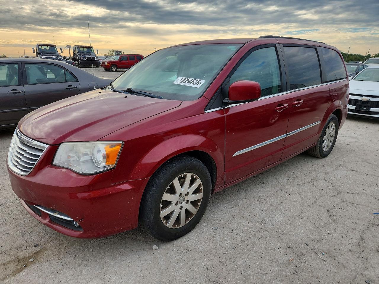 2013 CHRYSLER MINIVAN TOURING | 2C4RC1BG9DR777657 | UPCARS