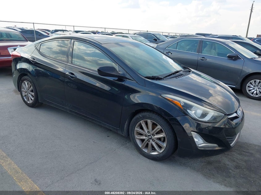 2016 HYUNDAI ELANTRA SE | 5NPDH4AE7GH762542 | UPCARS