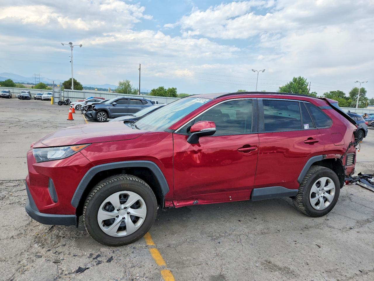 2021 TOYOTA RAV4 LE | 2T3G1RFV0MW152056 | UPCARS
