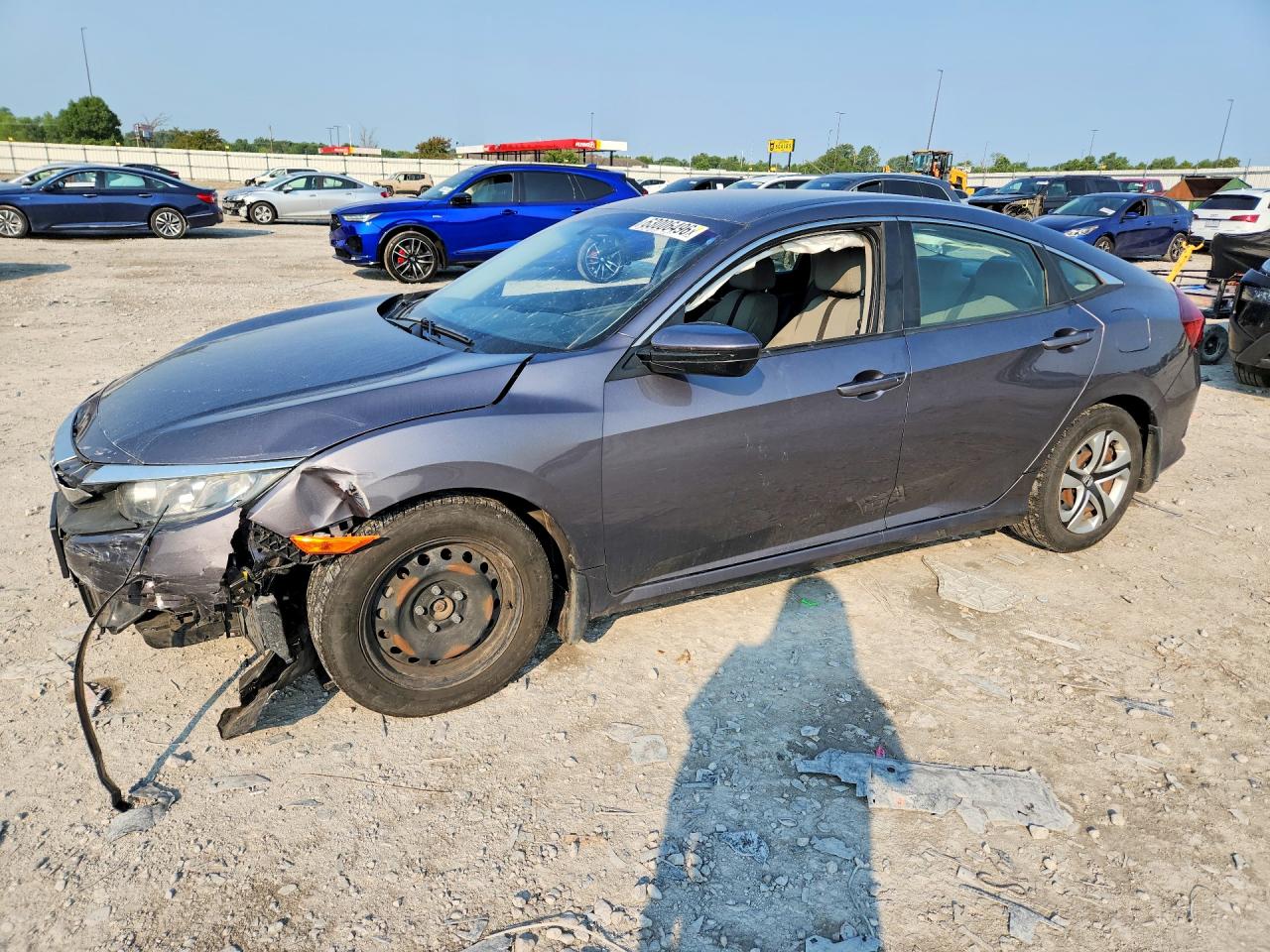2018 HONDA CIVIC LX | 19XFC2F51JE027653 | UPCARS