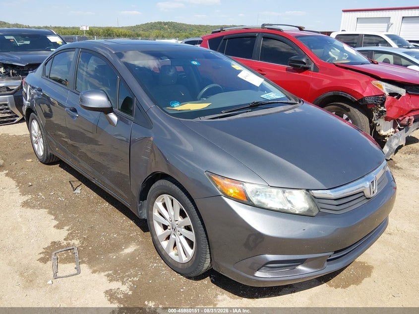 2012 HONDA CIVIC EX | 2HGFB2F84CH607887 | UPCARS