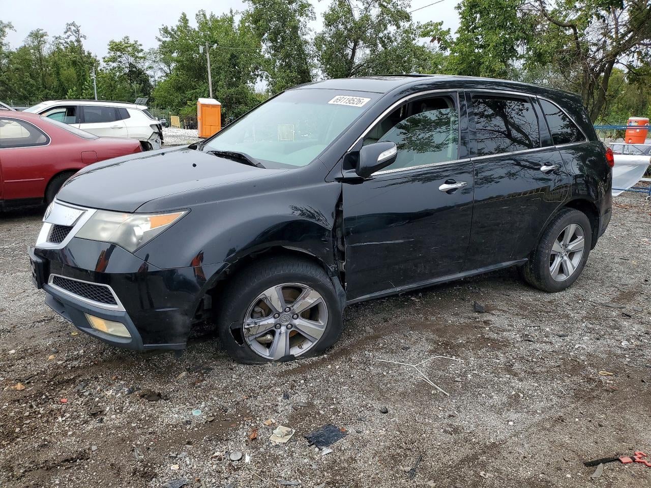 2012 ACURA MDX TECHNOLOGY | 2HNYD2H33CH504361 | UPCARS