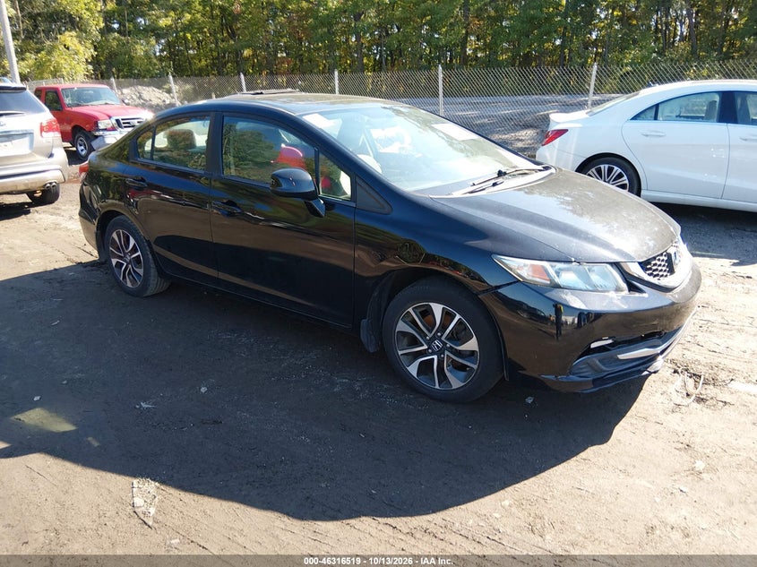 2013 HONDA CIVIC EX | 19XFB2F80DE206543 | UPCARS