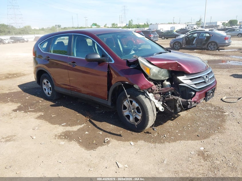 2013 HONDA CR-V LX | 5J6RM4H38DL085752 | UPCARS