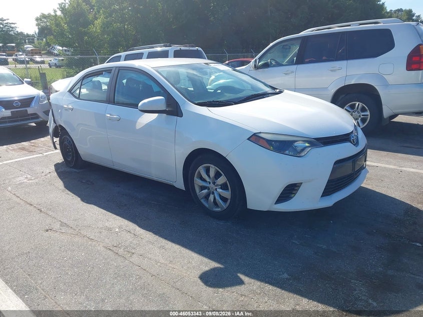 2016 TOYOTA COROLLA LE | 2T1BURHE0GC599810 | UPCARS