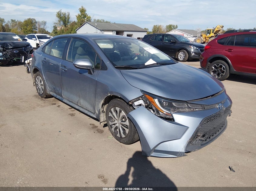 2022 TOYOTA COROLLA HYBRID LE | JTDEAMDE0NJ060796 | UPCARS