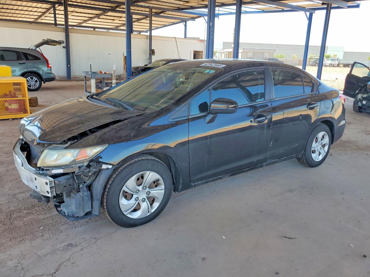 2015 HONDA CIVIC LX | 19XFB2F56FE004492 | UPCARS