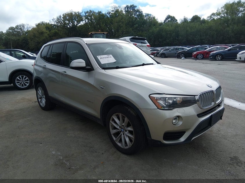 2016 BMW X3 XDRIVE28I | 5UXWX9C57G0D76126 | UPCARS
