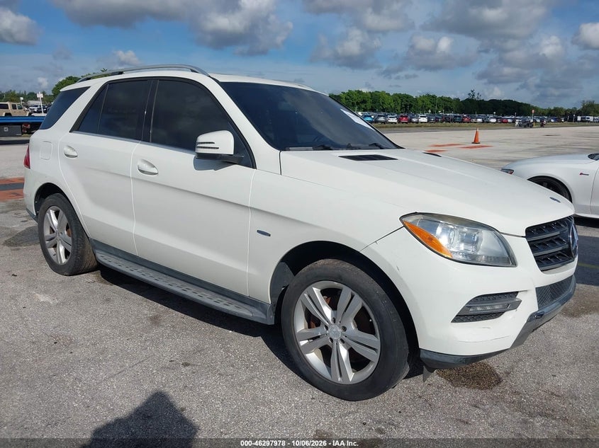 2012 MERCEDES-BENZ ML 350 BLUETEC 4MATIC | 4JGDA2EB5CA030786 | UPCARS