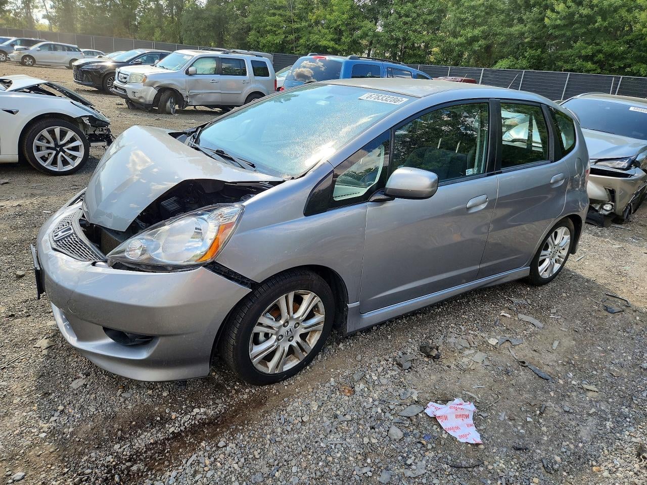 2009 HONDA FIT SPORT | JHMGE88439S017882 | UPCARS