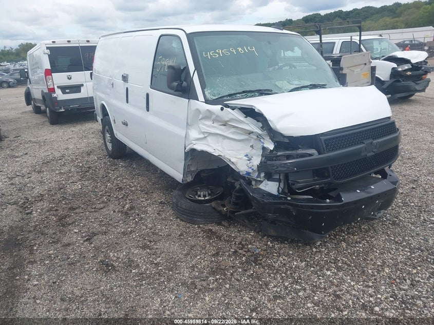 2023 CHEVROLET EXPRESS CARGO RWD 2500 REGULAR WHEELBASE WT | 1GCWGAFP8P1248503 | UPCARS