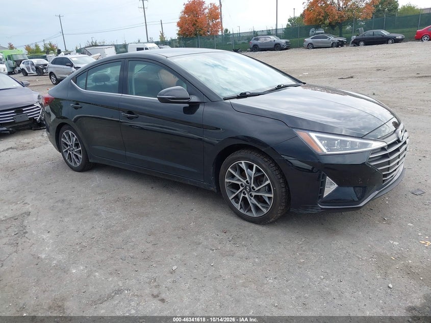2019 HYUNDAI ELANTRA LIMITED | KMHD84LF1KU761130 | UPCARS