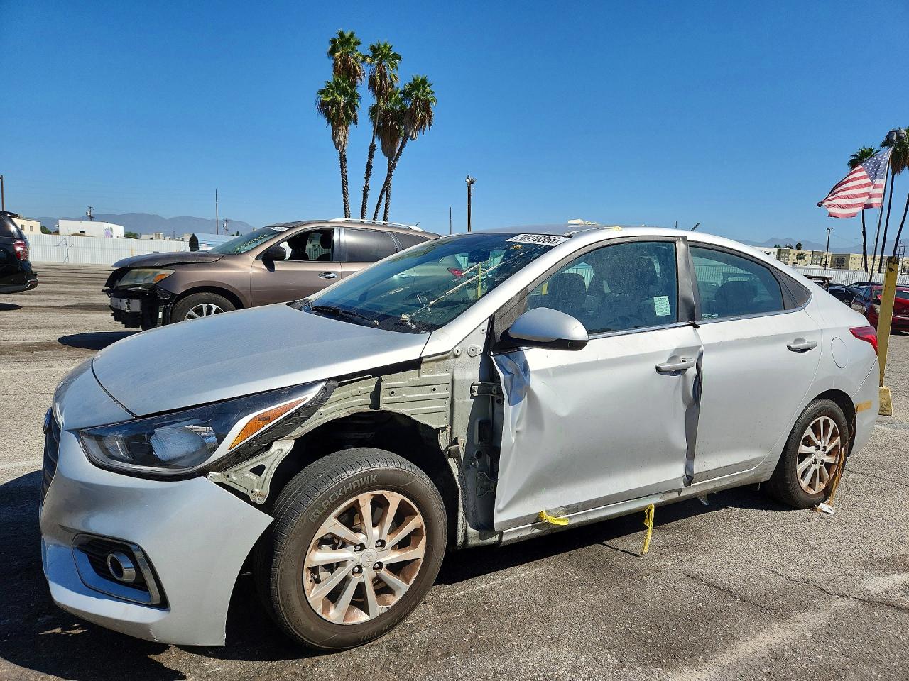 2022 HYUNDAI ACCENT SEL | 3KPC24A6XNE153744 | UPCARS