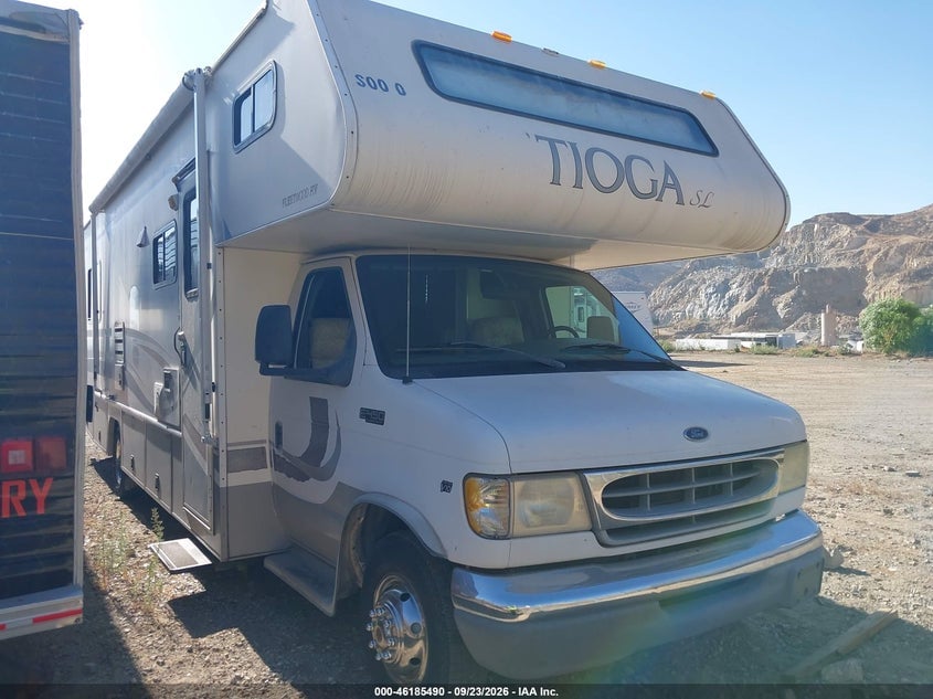 1999 FORD ECONOLIN E450 SUPER DUTY CUTWY  RV | 1FDXE40S5XHC14773 | UPCARS
