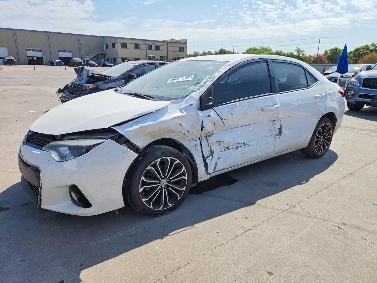 2015 TOYOTA COROLLA S PLUS | 5YFBURHE6FP248964 | UPCARS