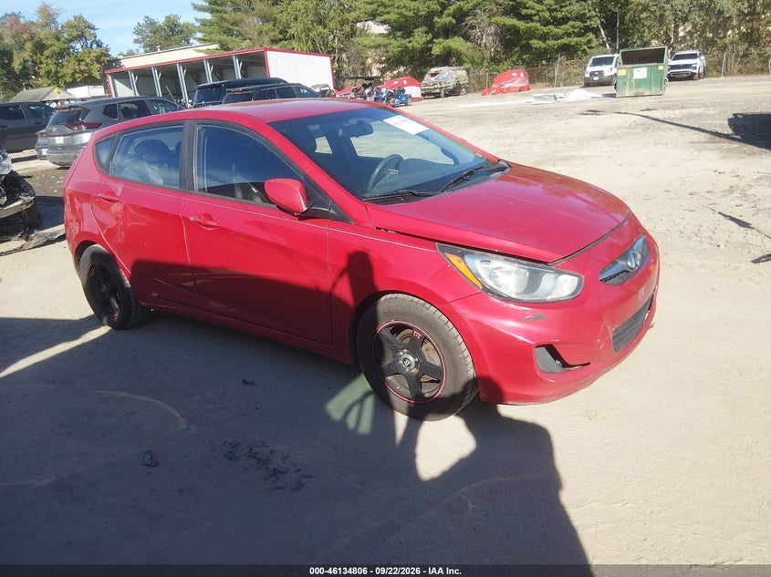 2013 HYUNDAI ACCENT GS | KMHCT5AE6DU105423 | UPCARS