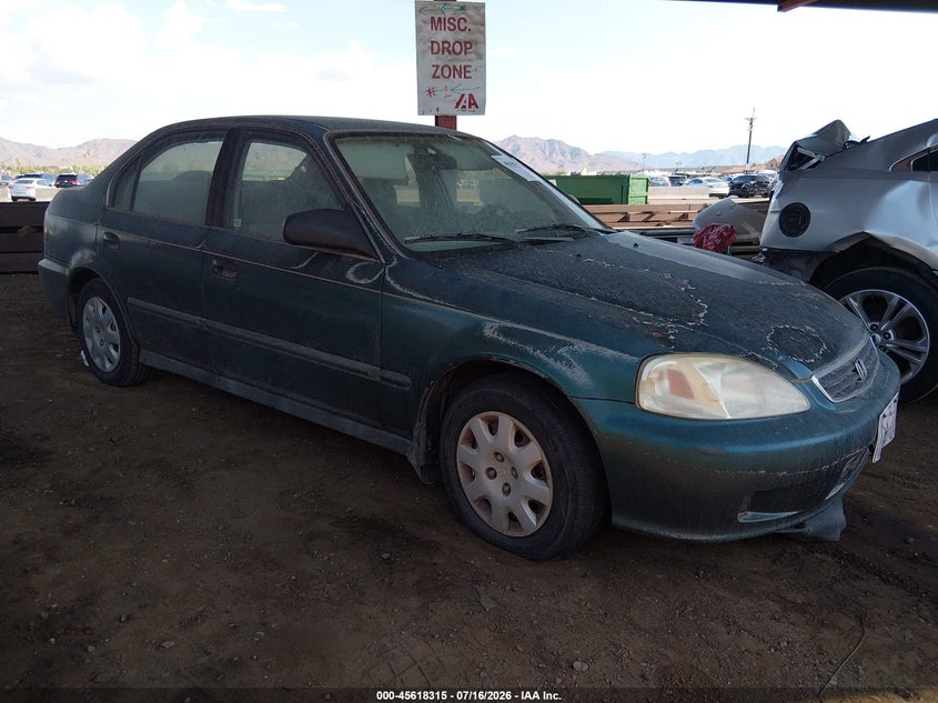 1999 HONDA CIVIC LX | 2HGEJ6674XH561075 | UPCARS
