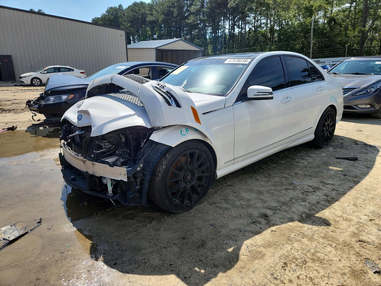 2013 MERCEDES-BENZ C-CLASS 300 4MATIC | WDDGF8AB1DR263102 | UPCARS