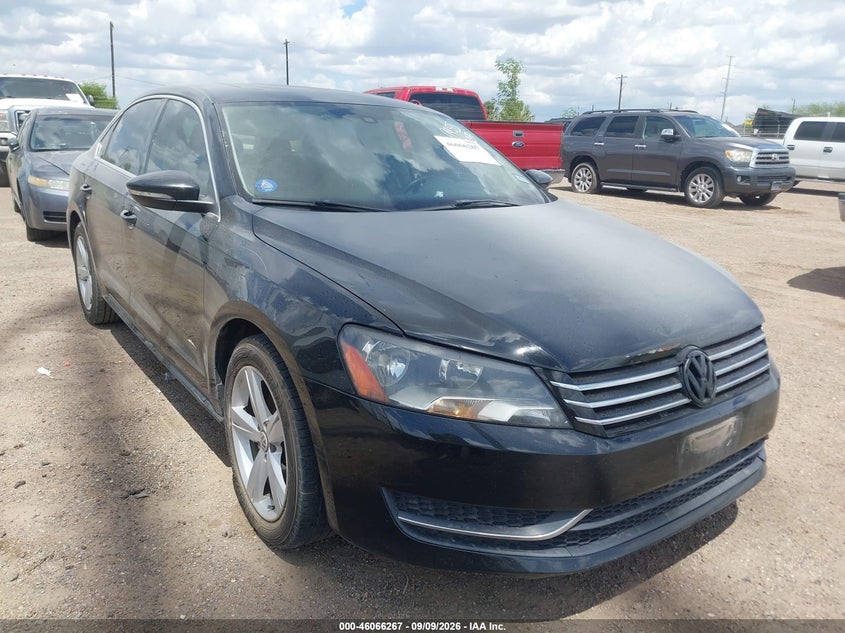 2012 VOLKSWAGEN PASSAT 2.5L SE | 1VWBP7A3XCC009455 | UPCARS