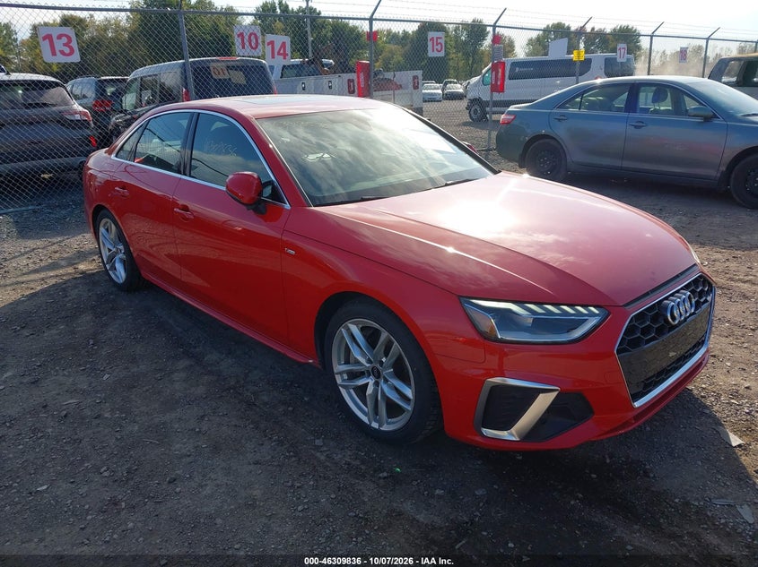 2024 AUDI A4 PREMIUM PLUS 45 TFSI S LINE QUATTRO S TRONIC | WAUEAAF47RN012873 | UPCARS