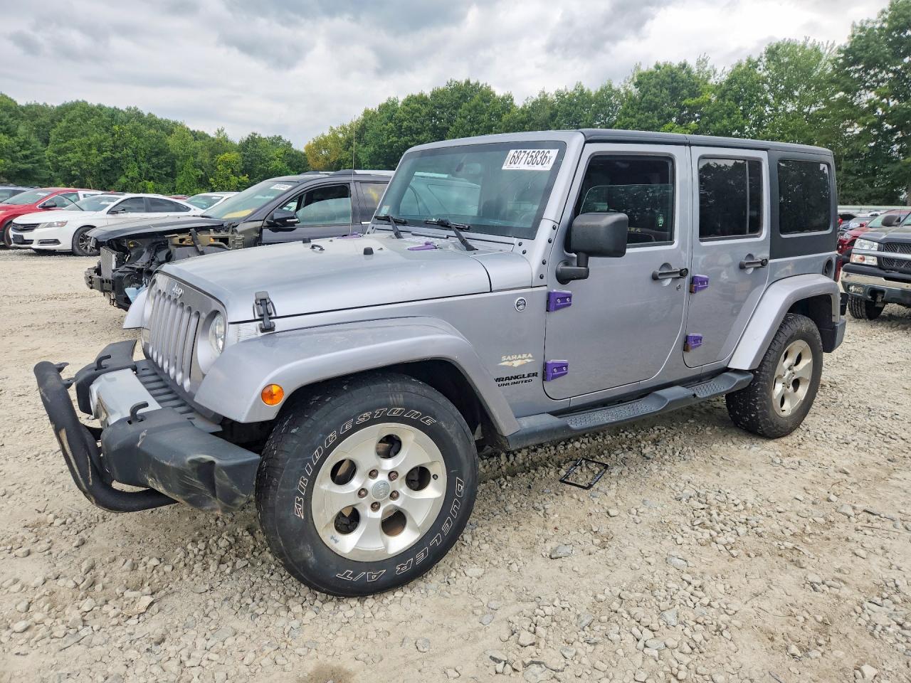 2015 JEEP WRANGLER SAHARA | 1C4BJWEG5FL626777 | UPCARS