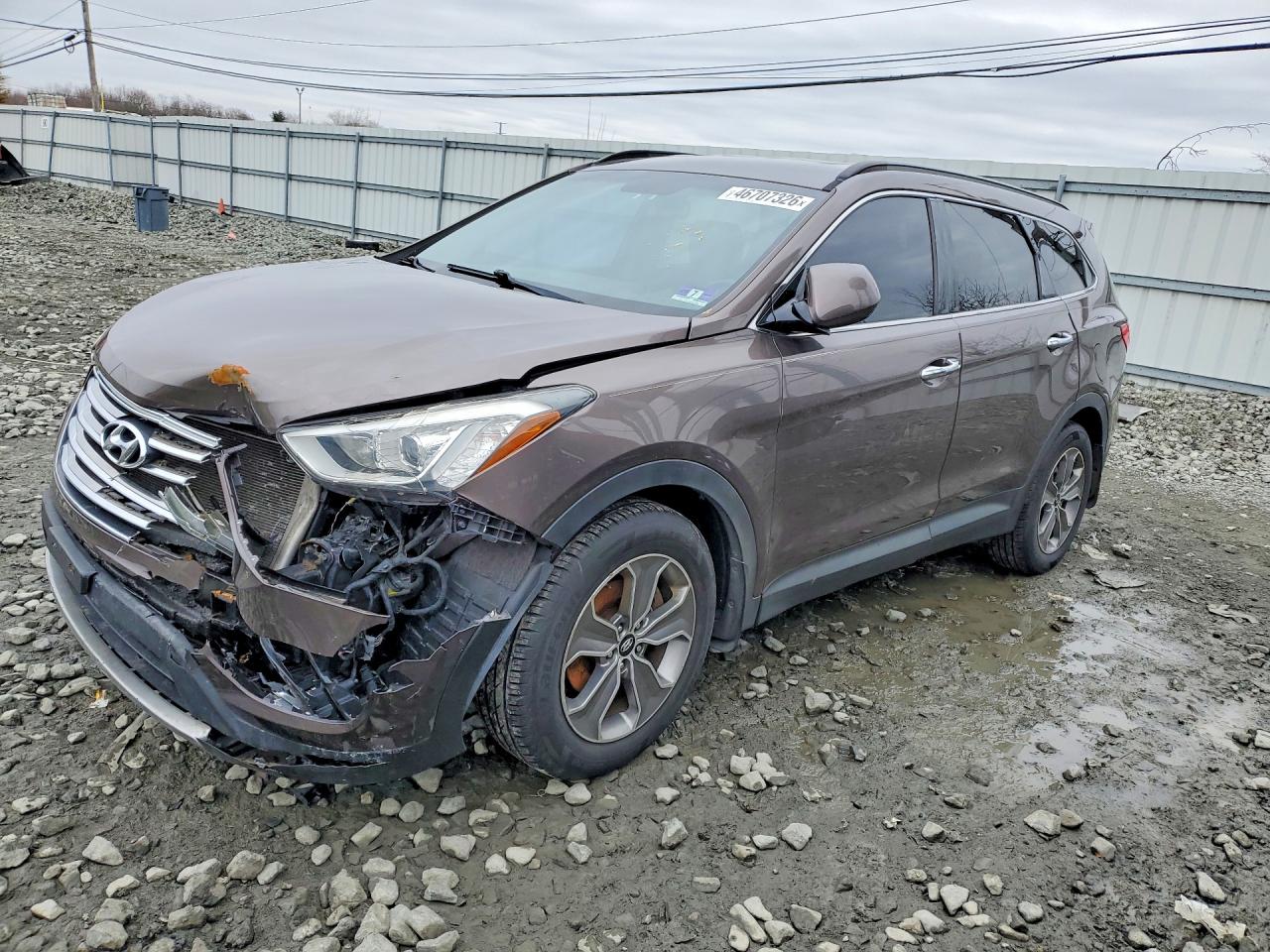 2014 HYUNDAI SANTA FE GLS | KM8SMDHF3EU073100 | UPCARS