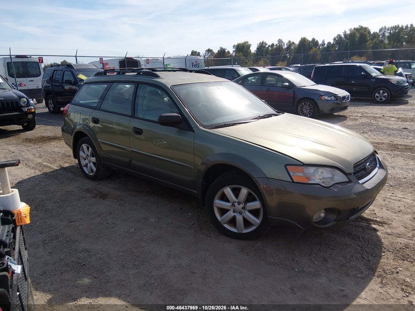 2006 SUBARU OUTBACK 2.5I | 4S4BP61C567361980 | UPCARS