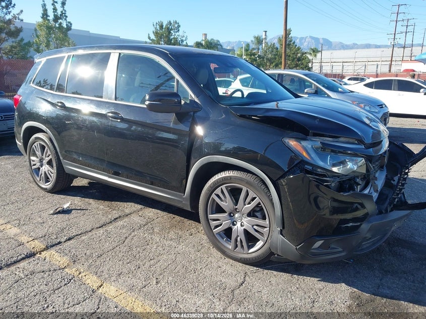 2019 HONDA PASSPORT EX-L | 5FNYF7H51KB010891 | UPCARS