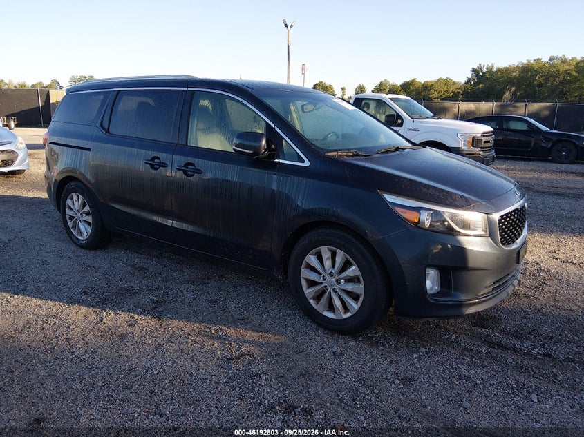 2016 KIA SEDONA EX | KNDMC5C1XG6185594 | UPCARS