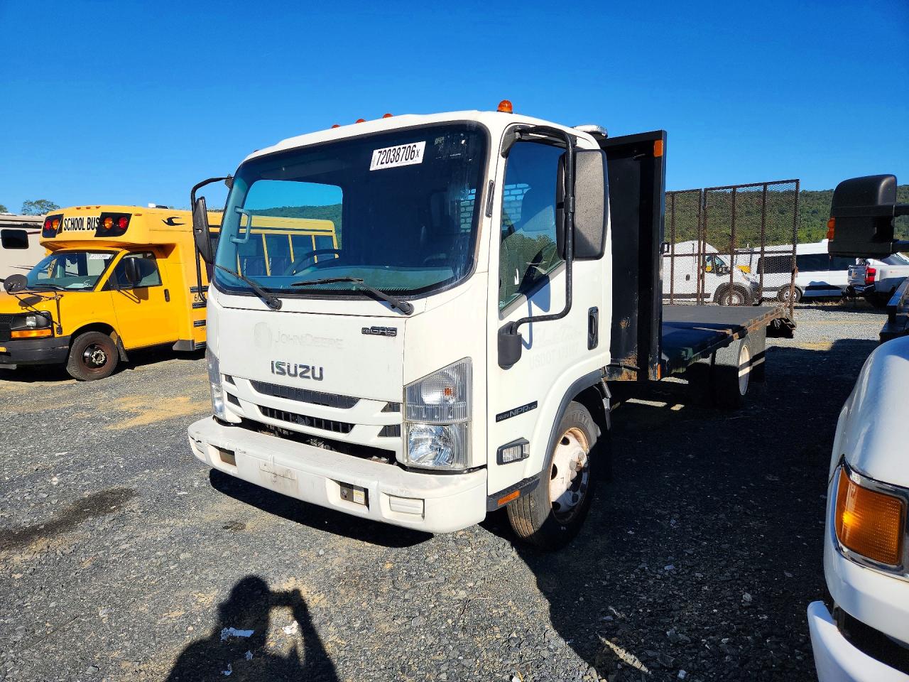 2019 ISUZU NPR HD FLATBED TRUCK | 54DC4W1B5KS805094 | UPCARS