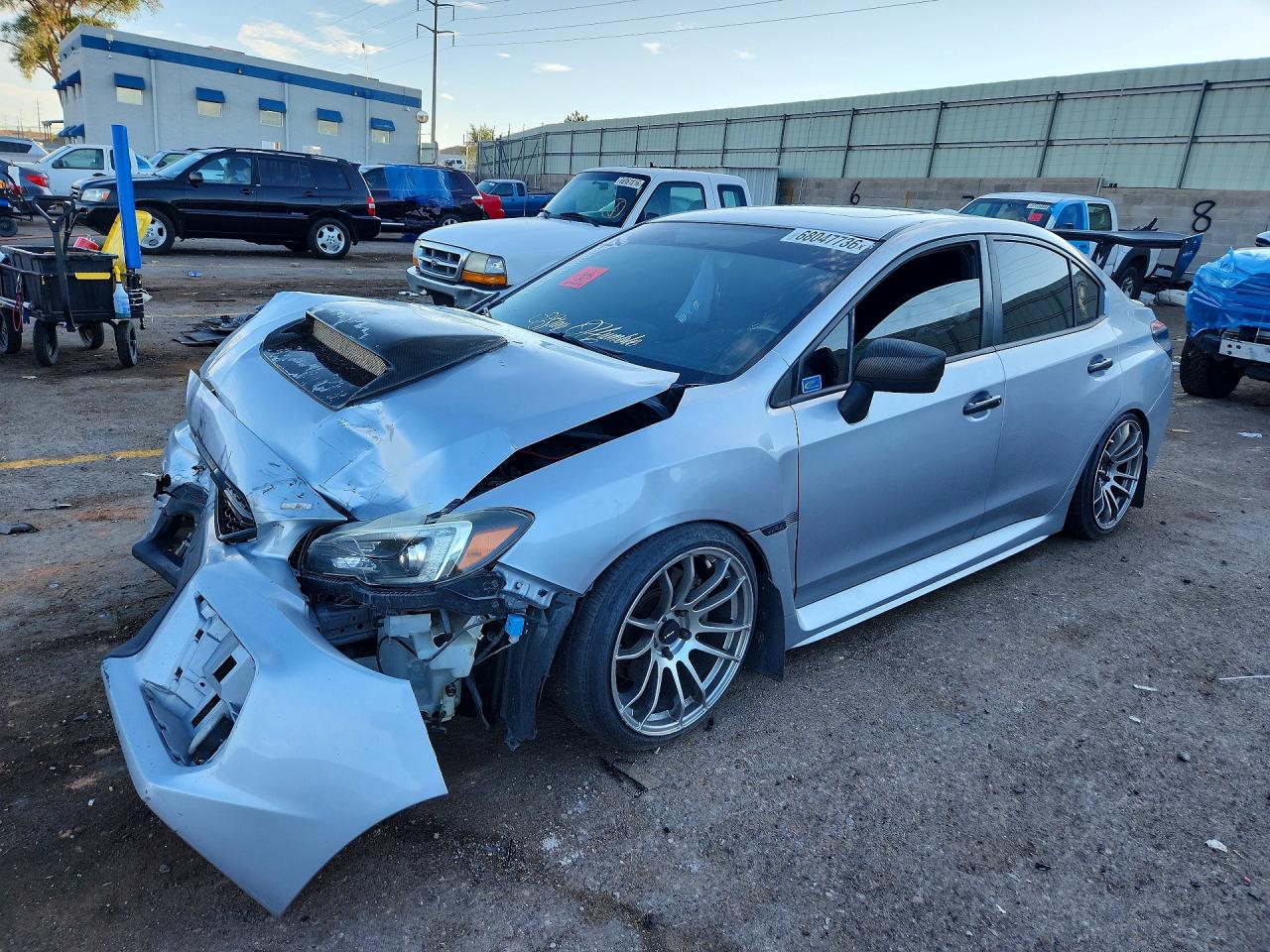 2018 SUBARU WRX LIMITED | JF1VA1F62J9807403 | UPCARS