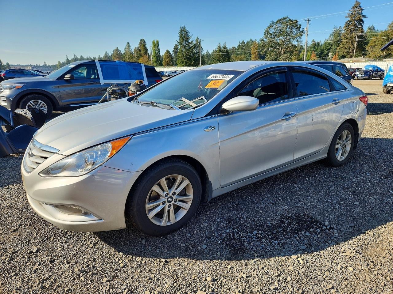 2013 HYUNDAI SONATA GLS | 5NPEB4AC4DH627311 | UPCARS