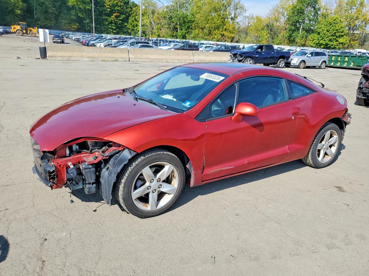 2008 MITSUBISHI ECLIPSE GS | 4A3AK24FX8E036167 | UPCARS