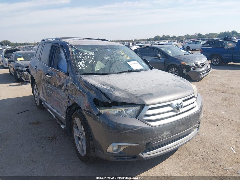 2012 TOYOTA HIGHLANDER LIMITED V6 | 5TDYK3EH2CS054558 | UPCARS
