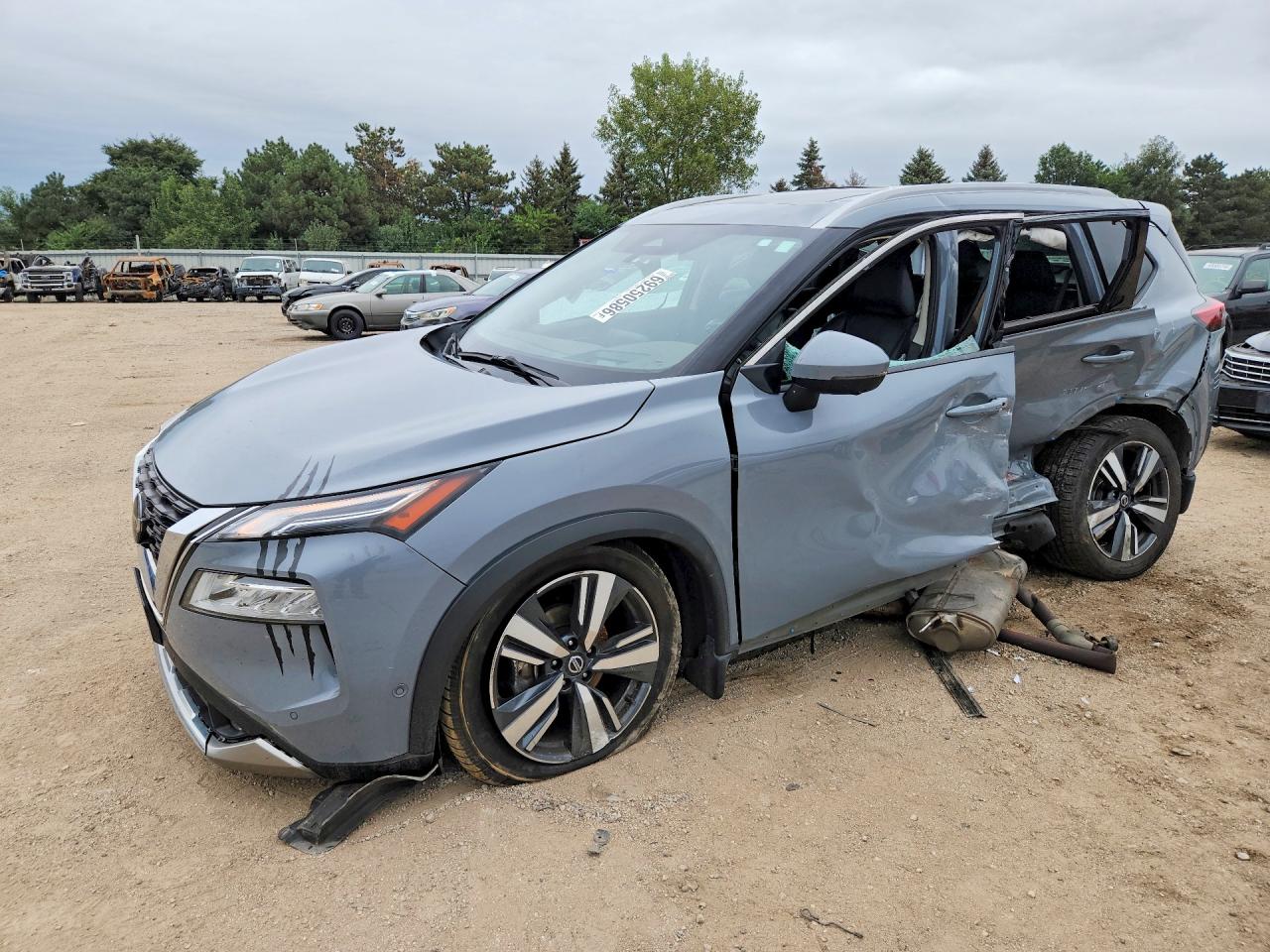 2021 NISSAN ROGUE PLATINUM | JN8AT3DD3MW321323 | UPCARS