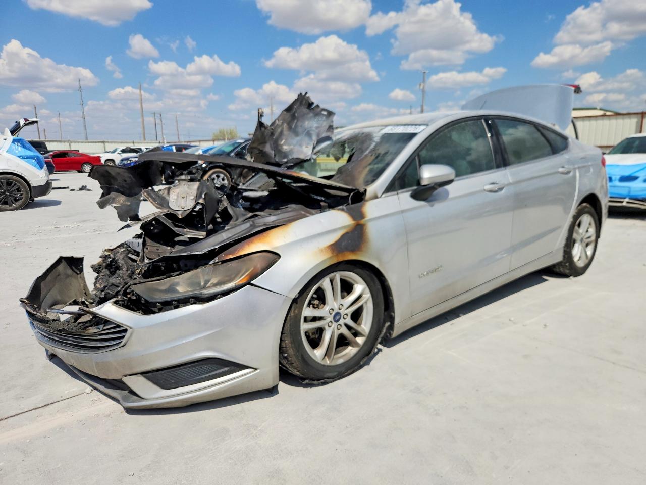 2018 FORD FUSION S HYBRID | 3FA6P0UU5JR254569 | UPCARS