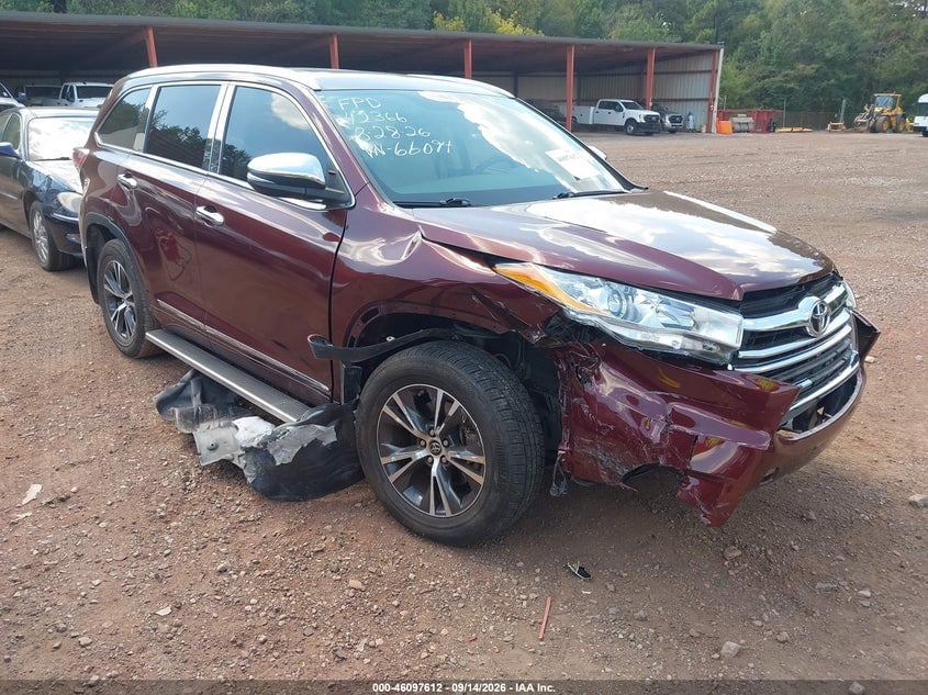 2016 TOYOTA HIGHLANDER XLE V6 | 5TDKKRFH2GS166094 | UPCARS