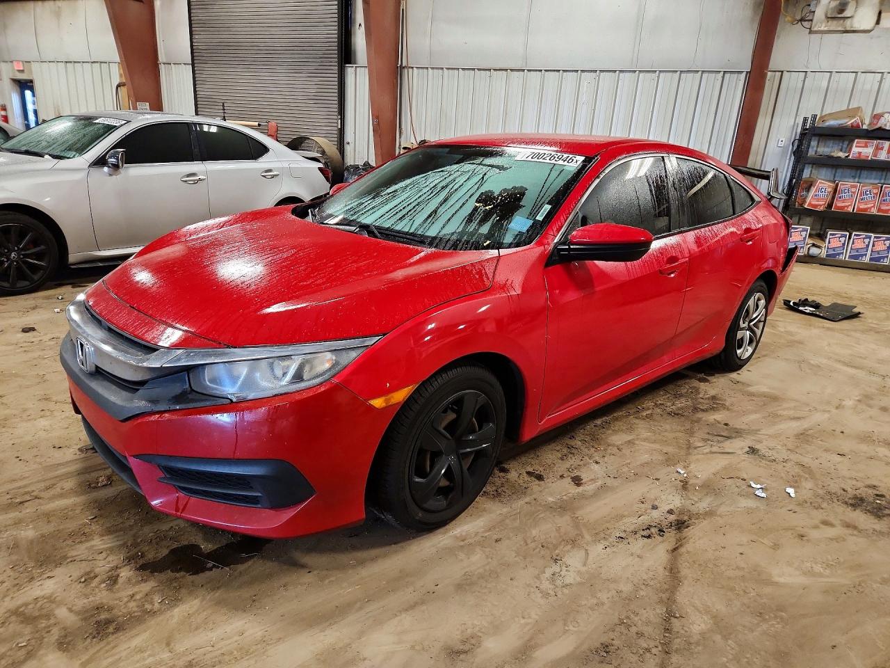 2017 HONDA CIVIC LX | 2HGFC2F52HH575029 | UPCARS