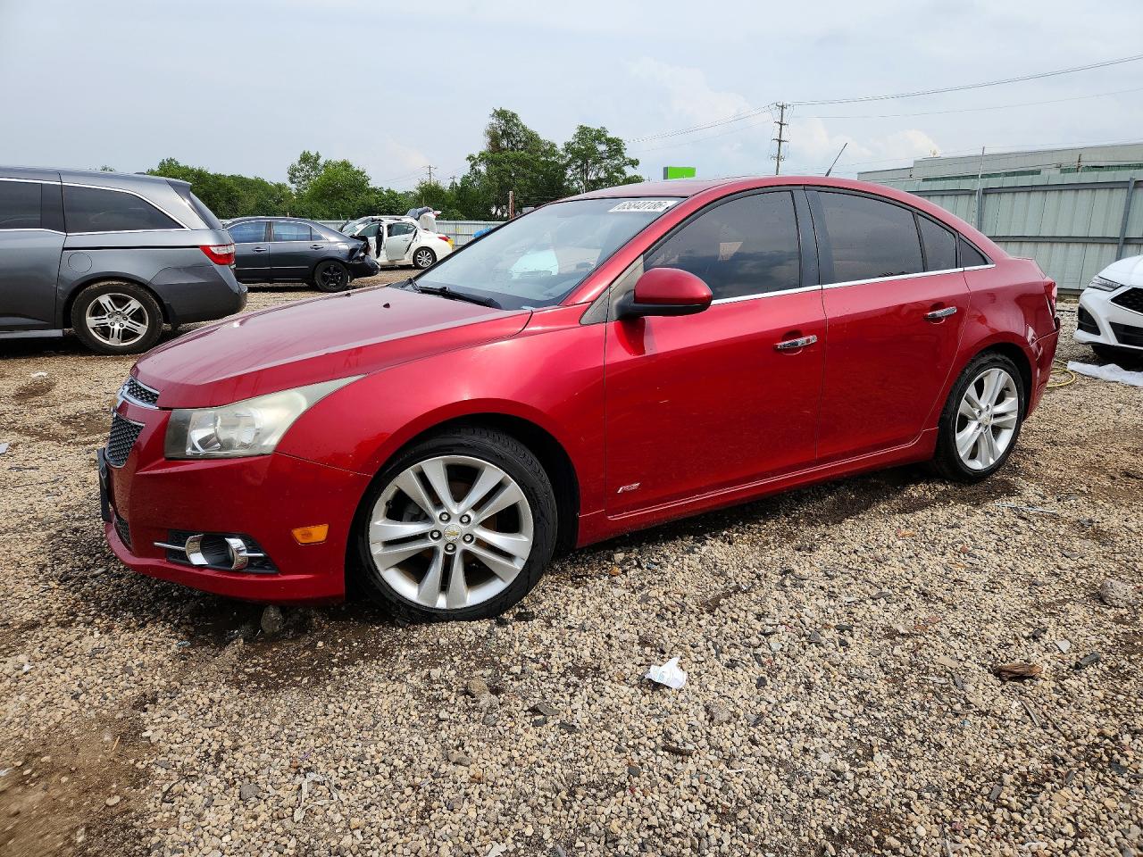 2012 CHEVROLET CRUZE LTZ | 1G1PH5SC6C7138447 | UPCARS