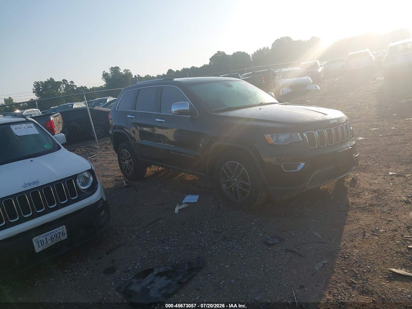 2017 JEEP GRAND CHEROKEE LIMITED | 1C4RJFBGXHC834711 | UPCARS