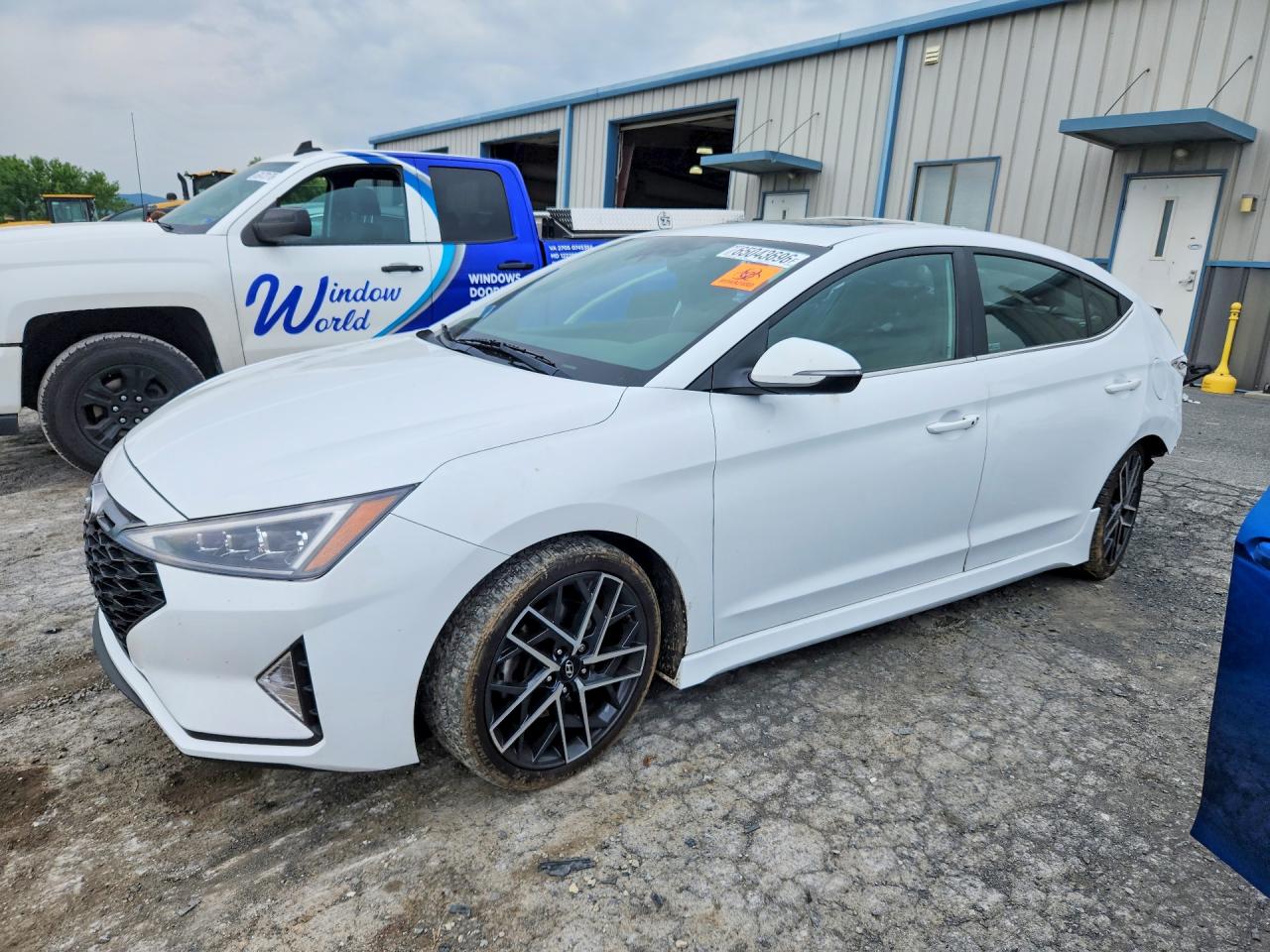 2019 HYUNDAI ELANTRA SPORT | KMHD04LBXKU839392 | UPCARS