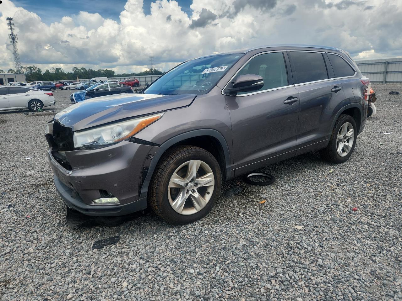 2014 TOYOTA HIGHLANDER LIMITED | 5TDYKRFH9ES012442 | UPCARS