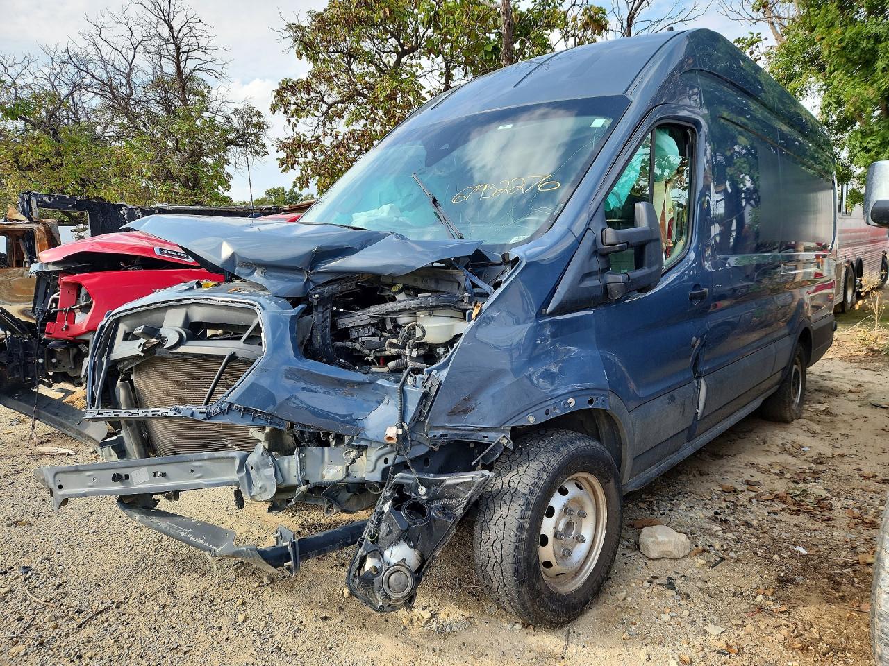 2021 FORD TRANSIT DELIVERY VAN | 1FTBR3X88MKA59206 | UPCARS