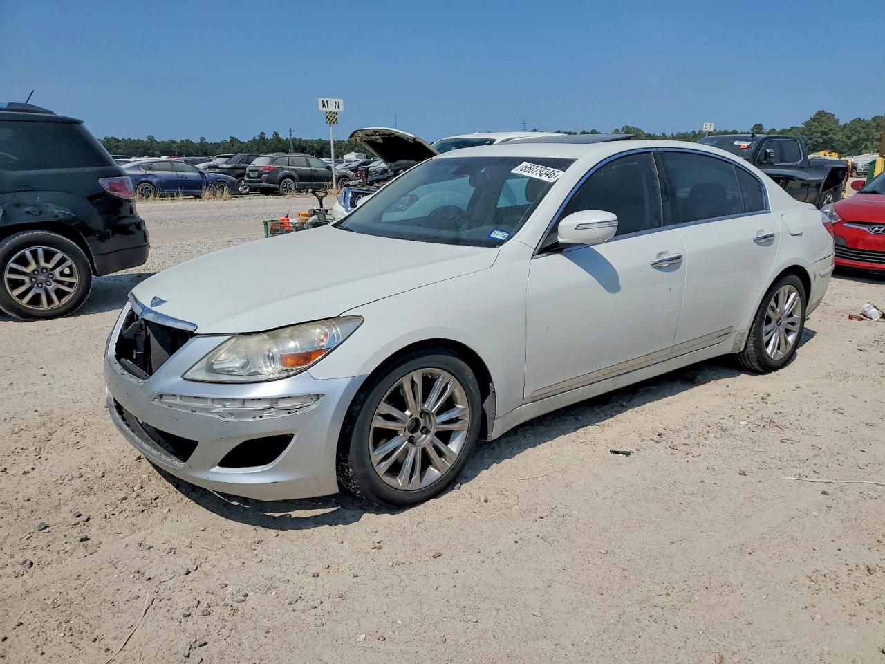 2010 HYUNDAI GENESIS 4.6L | KMHGC4DF7AU087526 | UPCARS