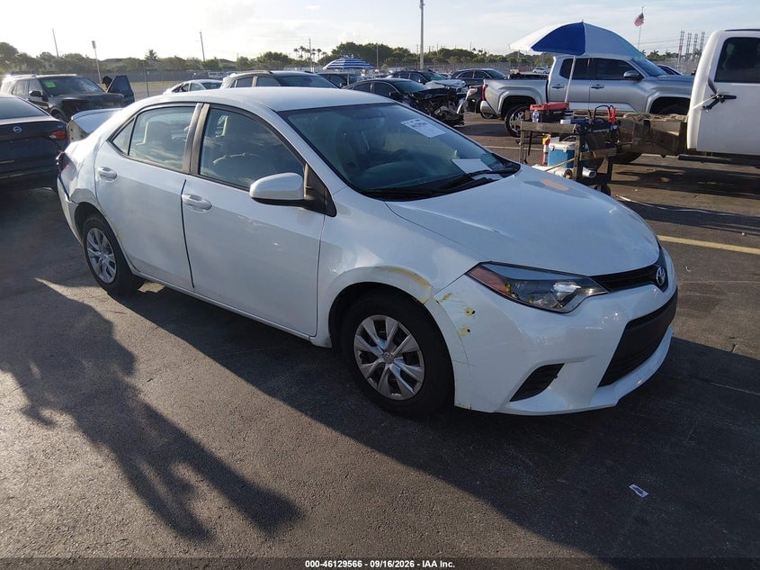 2014 TOYOTA COROLLA LE ECO | 5YFBPRHE1EP008582 | UPCARS