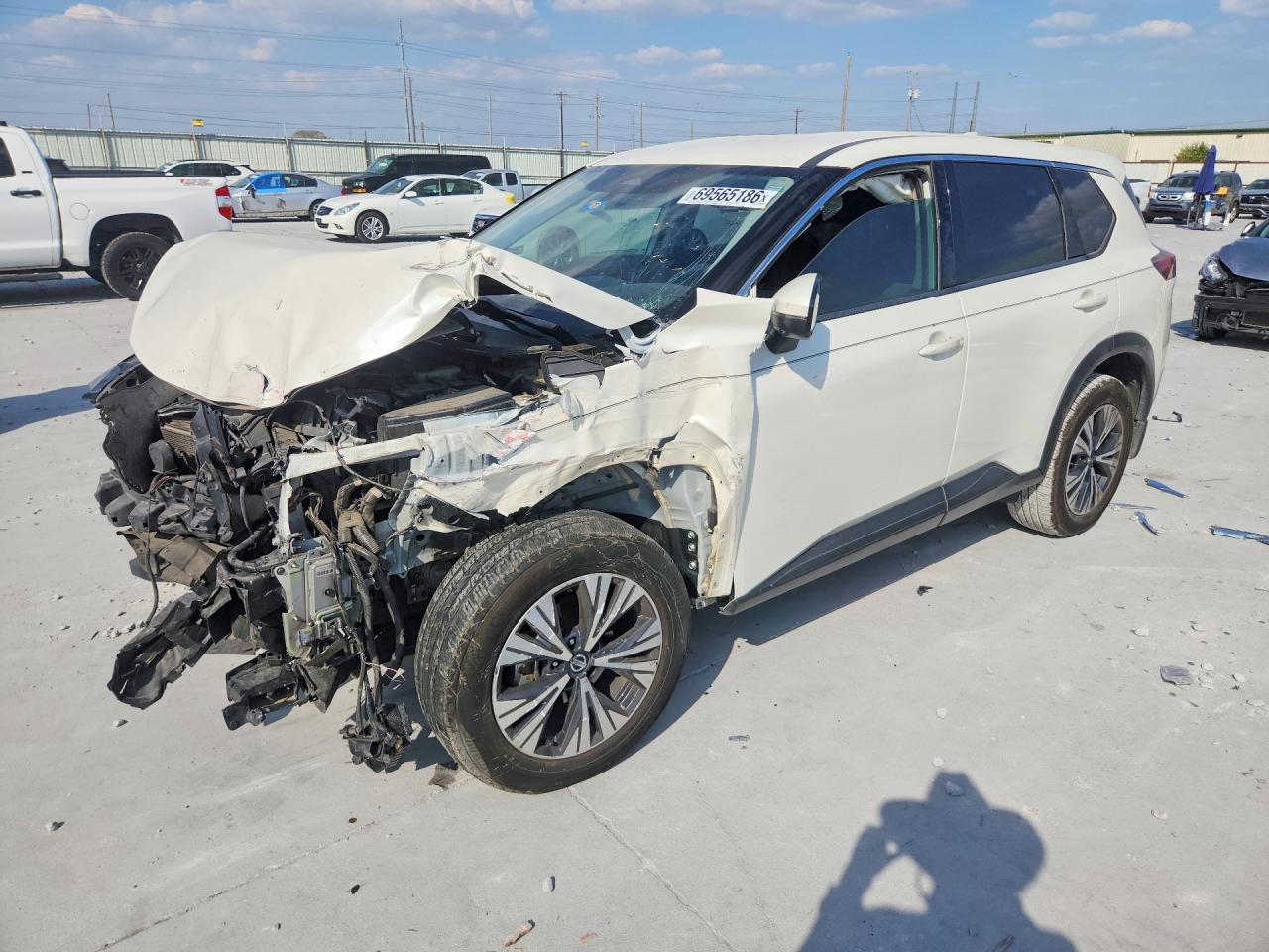 2021 NISSAN ROGUE SV | JN8AT3BA7MW022751 | UPCARS