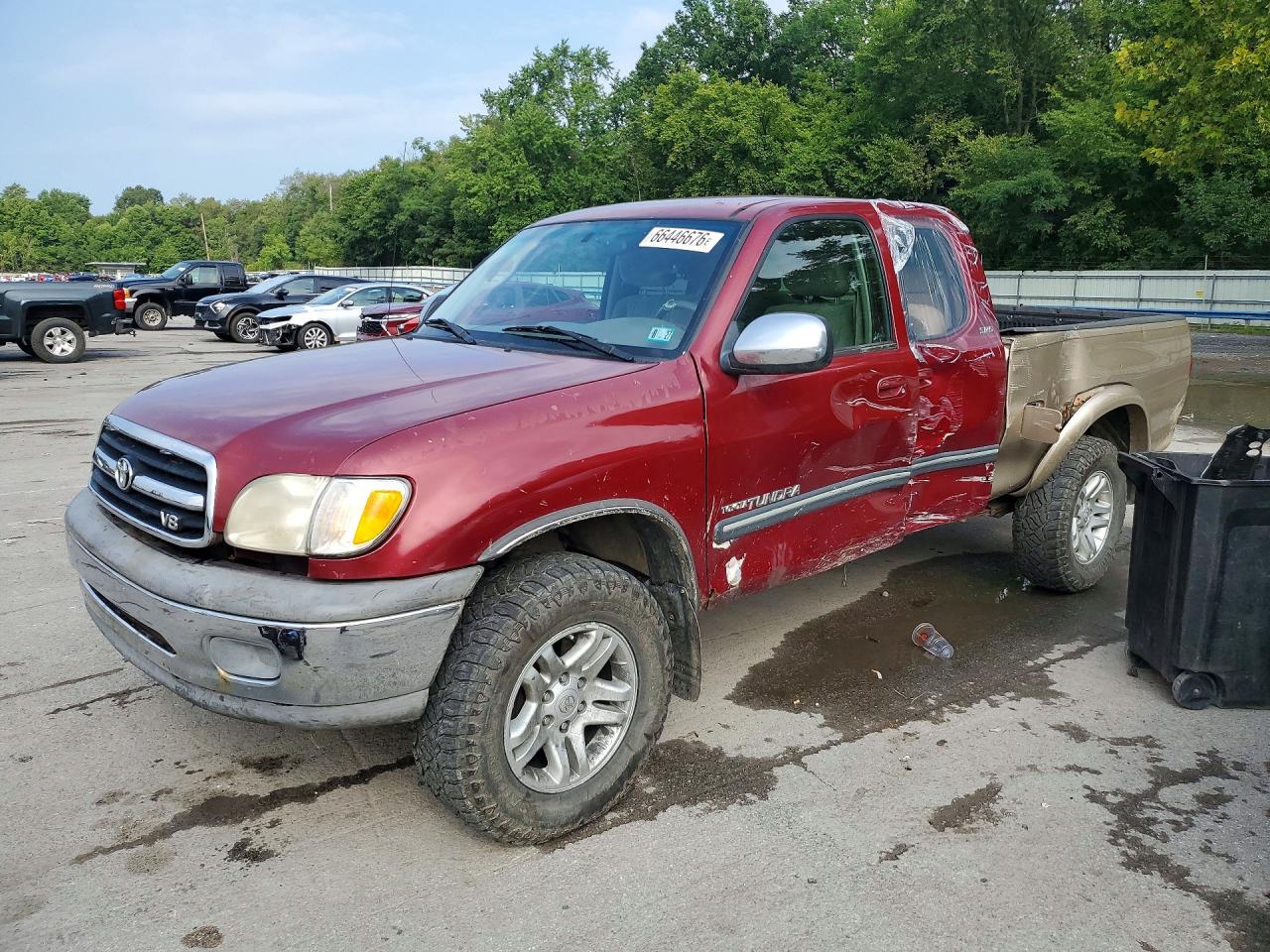 2002 TOYOTA TUNDRA SR5 V8 | 5TBBT44182S283590 | UPCARS