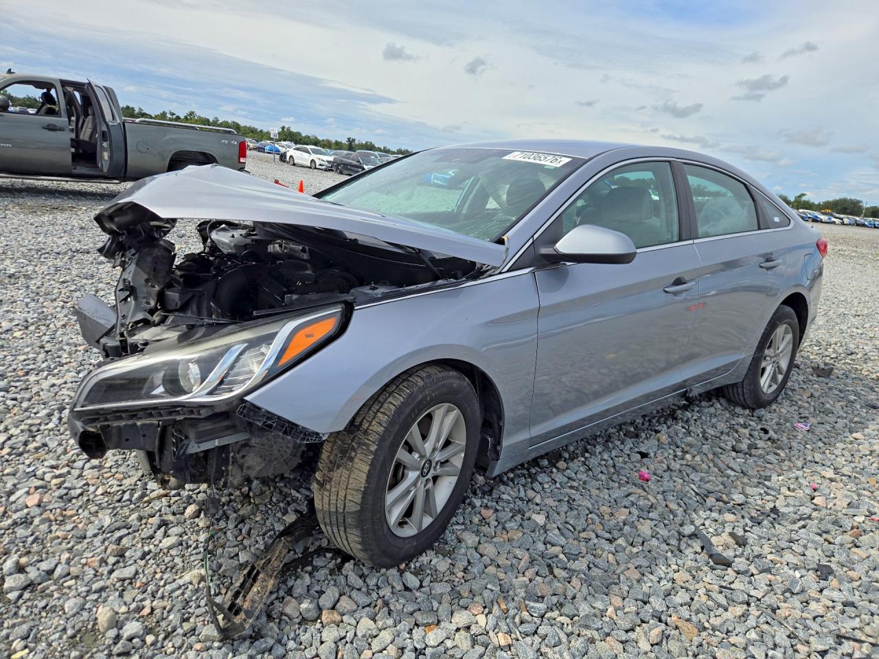 2017 HYUNDAI SONATA SE | 5NPE24AF7HH505249 | UPCARS