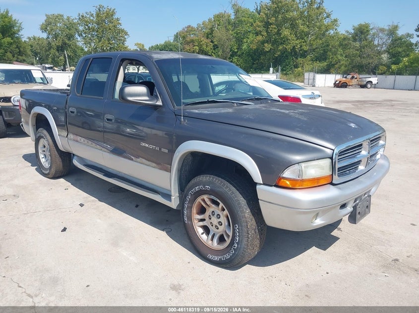 2002 DODGE DAKOTA QUAD SLT | 1B7HG48N42S645974 | UPCARS